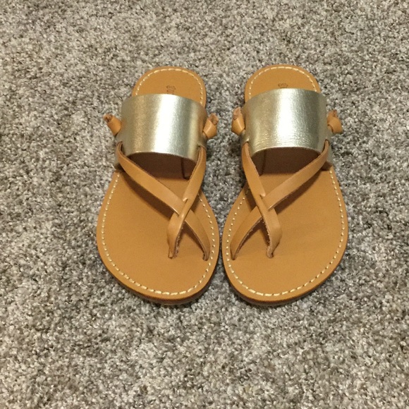 Soludos Slotted Thong Leather Sandal NIB 6 Slip On - Picture 4 of 7